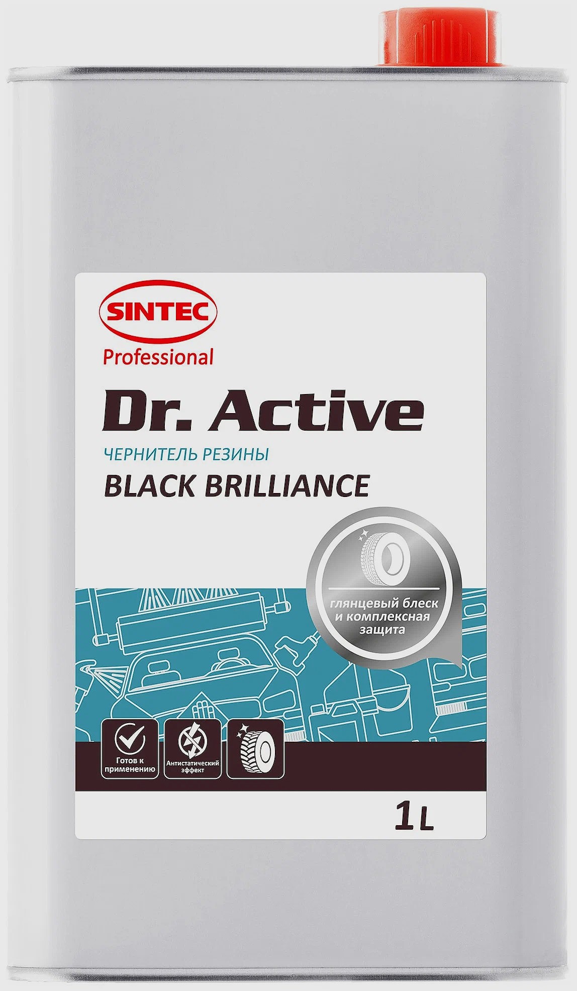 Чернитель шин Black Brilliance 1л SINTEC